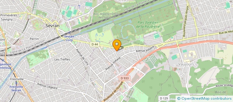 localisation de l'entreprise MONSIEUR OLIVIER LETEIL  LIVRY-GARGAN