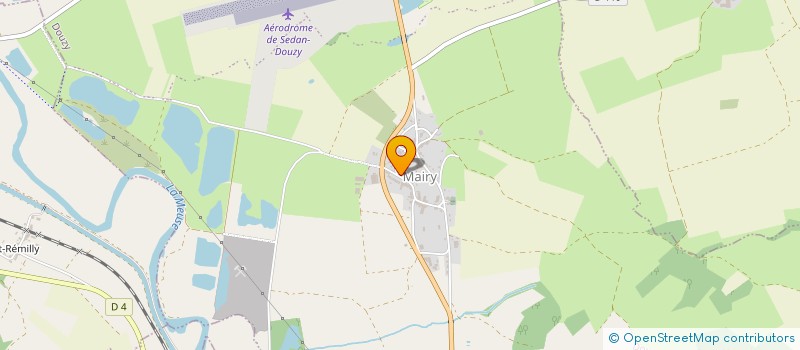 localisation de l'entreprise MONSIEUR OLIVIER LEVEXIER  DOUZY