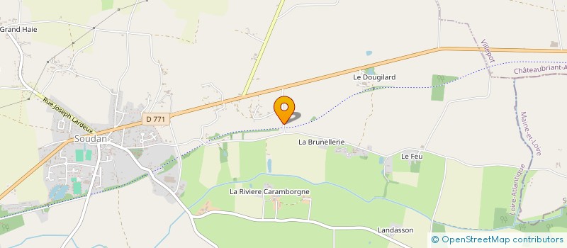 localisation de l'entreprise MONSIEUR OLIVIER LEVILAIN à SAINT-AUBIN-DES-CHATEAUX