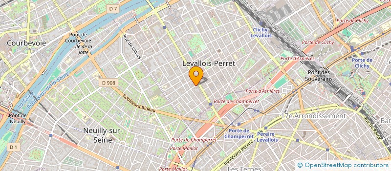 localisation de l'entreprise MONSIEUR OLIVIER LEVILLAIN à LEVALLOIS-PERRET