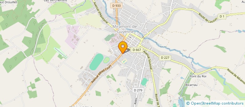 localisation de l'entreprise MONSIEUR OLIVIER LIBERATO  MIRAMONT-DE-GUYENNE