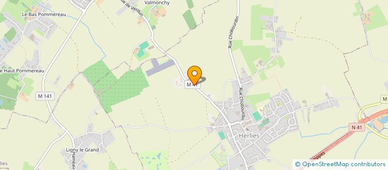 localisation de l'entreprise MONSIEUR OLIVIER LIENART  NEUVE-CHAPELLE