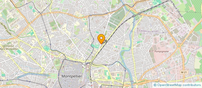 localisation de l'entreprise MONSIEUR OLIVIER LIGER à MONTPELLIER