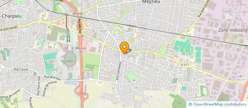 localisation de l'entreprise MONSIEUR OLIVIER LIM à MEYZIEU