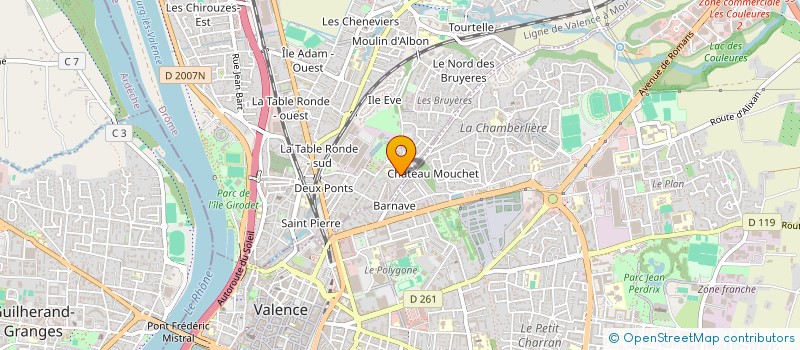 localisation de l'entreprise MONSIEUR OLIVIER LIM  BOURG-LES-VALENCE