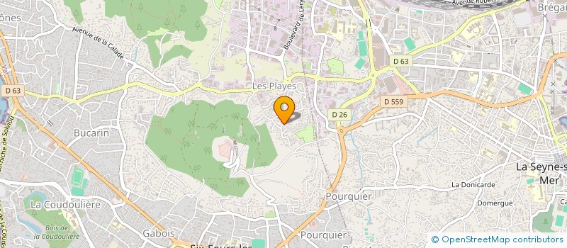 localisation de l'entreprise MONSIEUR OLIVIER LIMANA à SIX-FOURS-LES-PLAGES