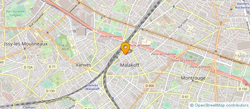 localisation de l'entreprise MONSIEUR OLIVIER LIMBOUR à MALAKOFF