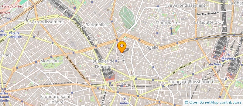 localisation de l'entreprise MONSIEUR OLIVIER LINDEN  PARIS