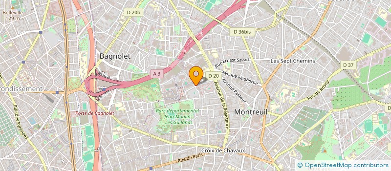 localisation de l'entreprise MONSIEUR OLIVIER LIPAN à MONTREUIL