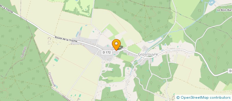 localisation de l'entreprise MONSIEUR OLIVIER LIREUX  GROSROUVRE