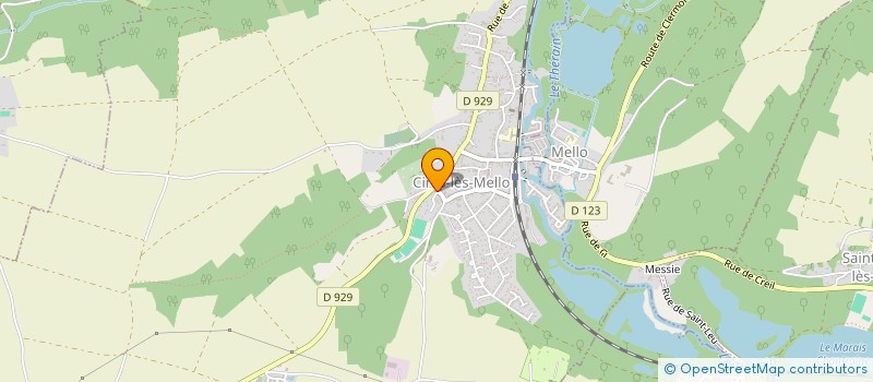 localisation de l'entreprise MONSIEUR OLIVIER LOBEL à CIRES-LES-MELLO