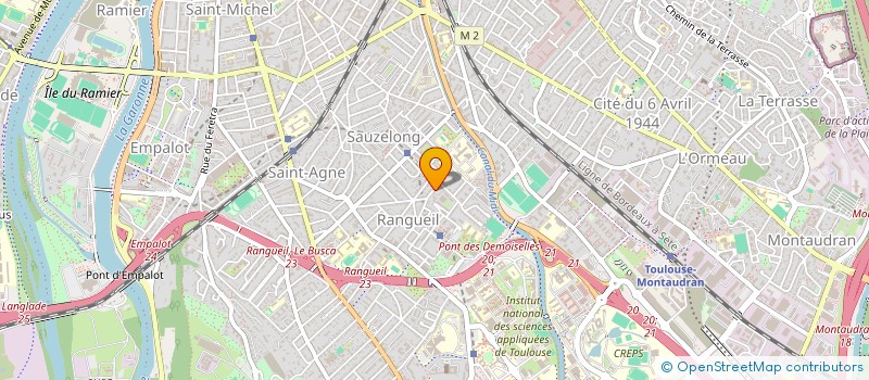 localisation de l'entreprise MONSIEUR OLIVIER LOBET  TOULOUSE