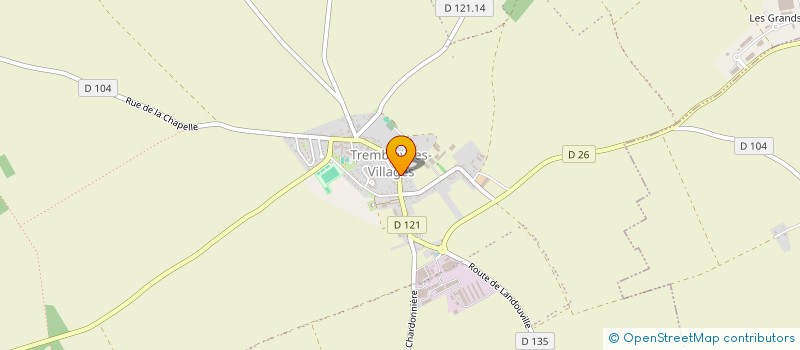 localisation de l'entreprise MONSIEUR OLIVIER LOCHET à TREMBLAY-LES-VILLAGES