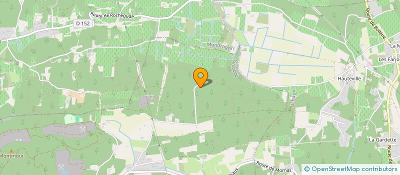 localisation de l'entreprise MONSIEUR OLIVIER LOEIL  MORNAS