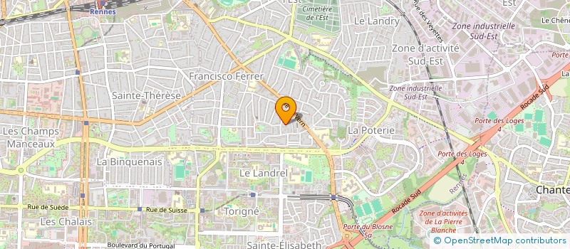 localisation de l'entreprise MONSIEUR OLIVIER LOISELET  RENNES