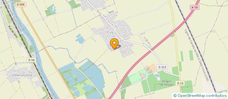 localisation de l'entreprise MONSIEUR OLIVIER LOISON  CUY