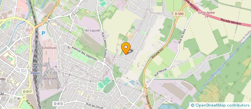 localisation de l'entreprise MONSIEUR OLIVIER LOPACKI  SIN-LE-NOBLE