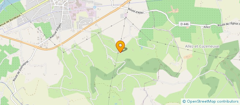 localisation de l'entreprise MONSIEUR OLIVIER LOPES  SAINTE-LIVRADE-SUR-LOT