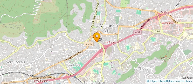 localisation de l'entreprise MONSIEUR OLIVIER LOPEZ  TOULON