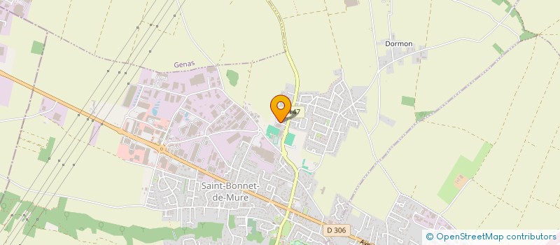 localisation de l'entreprise MONSIEUR OLIVIER LORRAIN  SAINT-BONNET-DE-MURE