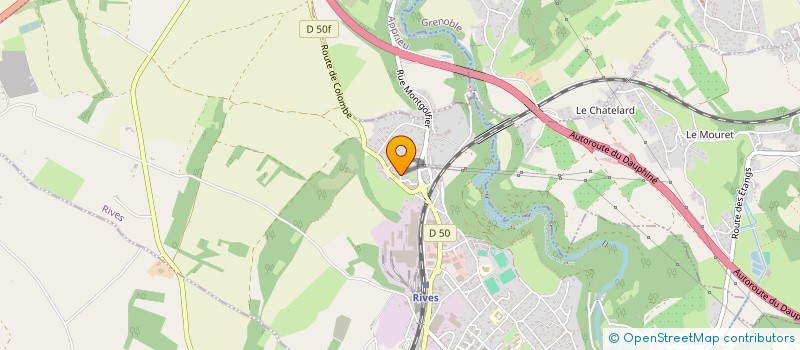 localisation de l'entreprise MONSIEUR OLIVIER LOSSERAND-MADOUX  RIVES