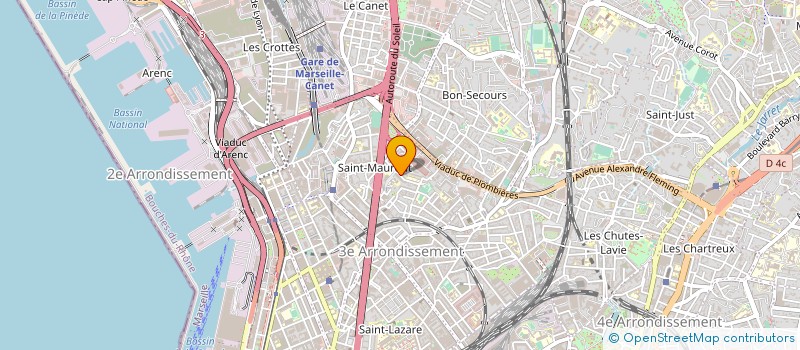 localisation de l'entreprise MONSIEUR OLIVIER LOUIS à MARSEILLE