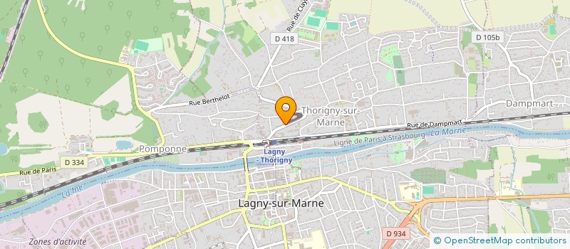 localisation de l'entreprise MONSIEUR OLIVIER LOUVET  FRANCONVILLE