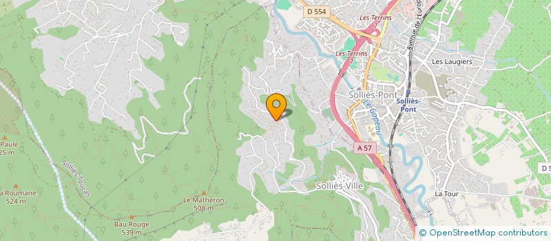 localisation de l'entreprise MONSIEUR OLIVIER LOUVET  SOLLIES-VILLE