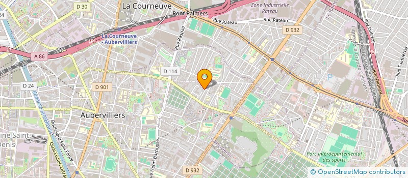 localisation de l'entreprise MONSIEUR OLIVIER LOYER à AUBERVILLIERS