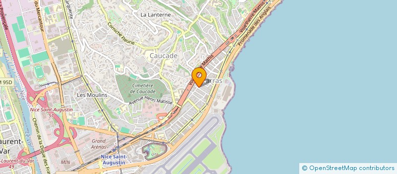 localisation de l'entreprise MONSIEUR OLIVIER LU à NICE