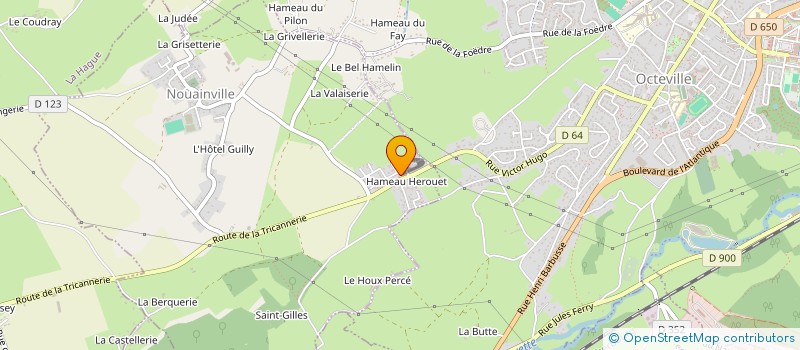 localisation de l'entreprise MONSIEUR OLIVIER LUCAS  NOUAINVILLE