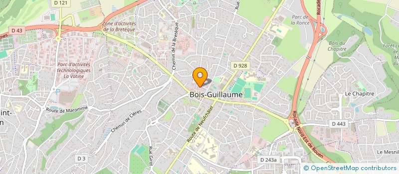 localisation de l'entreprise MONSIEUR OLIVIER LUCAS à BOIS-GUILLAUME