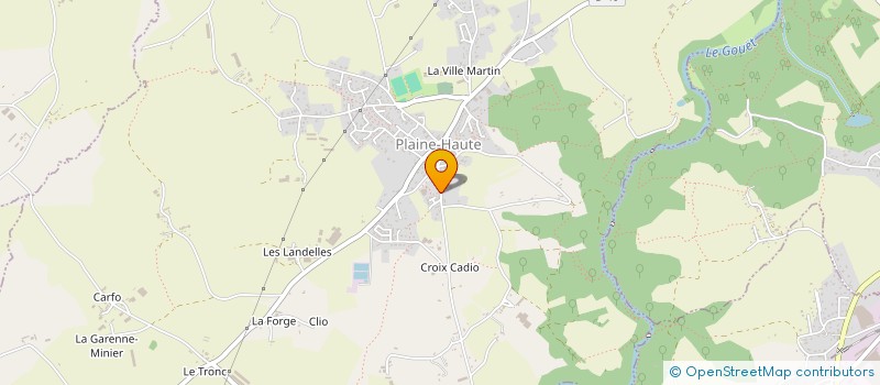 localisation de l'entreprise MONSIEUR OLIVIER LUCAS  PLAINE-HAUTE