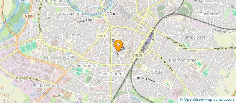 localisation de l'entreprise MONSIEUR OLIVIER LUCAS à NIORT