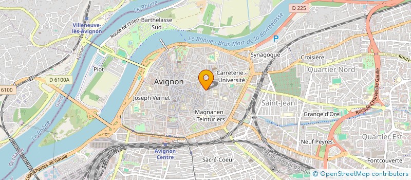 localisation de l'entreprise MONSIEUR OLIVIER LUCAS  AVIGNON