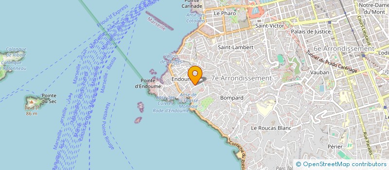 localisation de l'entreprise MONSIEUR OLIVIER LUCCHINI à MARSEILLE