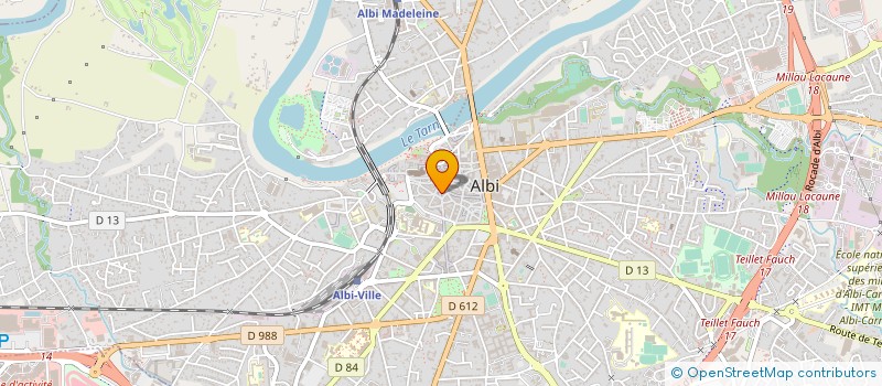 localisation de l'entreprise MONSIEUR OLIVIER LUKOMSKI à ALBI