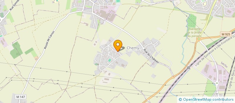 localisation de l'entreprise MONSIEUR OLIVIER LUMETTA  CHEMY