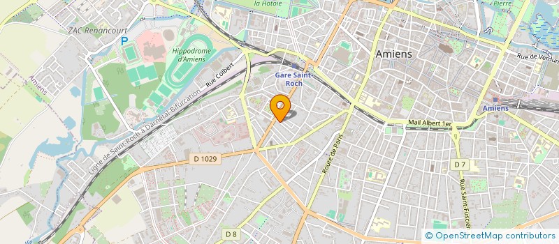 localisation de l'entreprise MONSIEUR OLIVIER LUPART  LONGUEAU