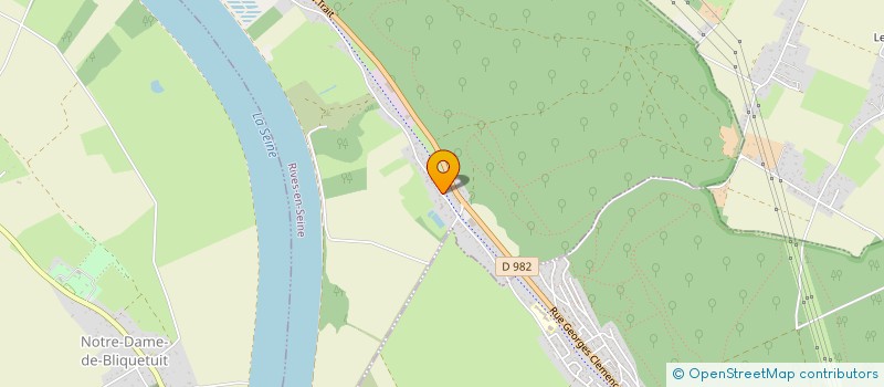 localisation de l'entreprise MONSIEUR OLIVIER LUX  RIVES-EN-SEINE