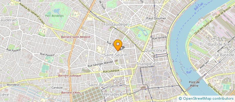 localisation de l'entreprise MONSIEUR OLIVIER MACHY à BORDEAUX