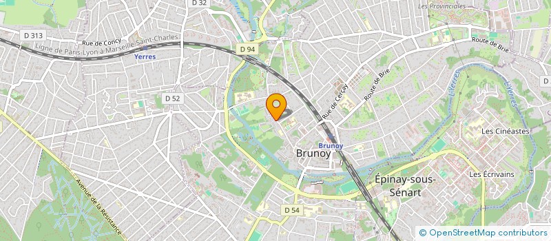 localisation de l'entreprise MONSIEUR OLIVIER MADAMOUR  BRUNOY