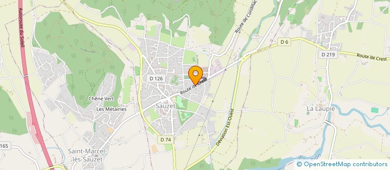 localisation de l'entreprise MONSIEUR OLIVIER MAECHLING  SAUZET