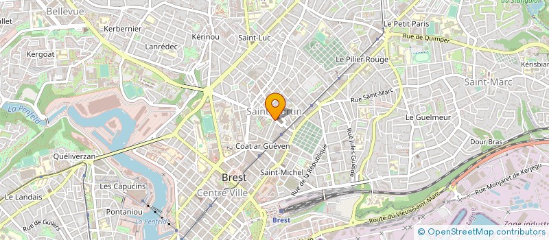 localisation de l'entreprise MONSIEUR OLIVIER MAGNOL à BREST
