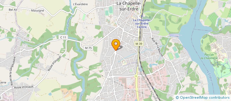 localisation de l'entreprise MONSIEUR OLIVIER MAHE à ORVAULT