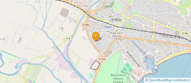 localisation de l'entreprise MONSIEUR OLIVIER MAHIET à FREJUS