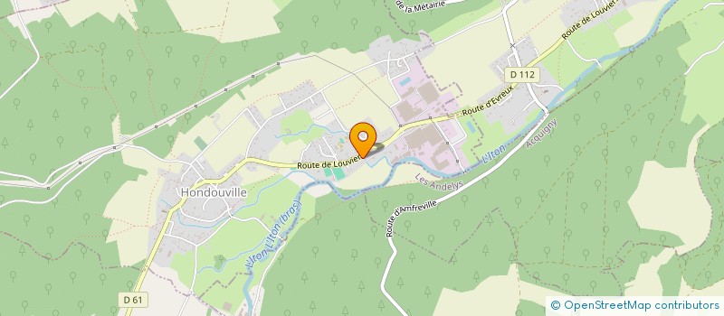 localisation de l'entreprise MONSIEUR OLIVIER MAILLARD  ACQUIGNY