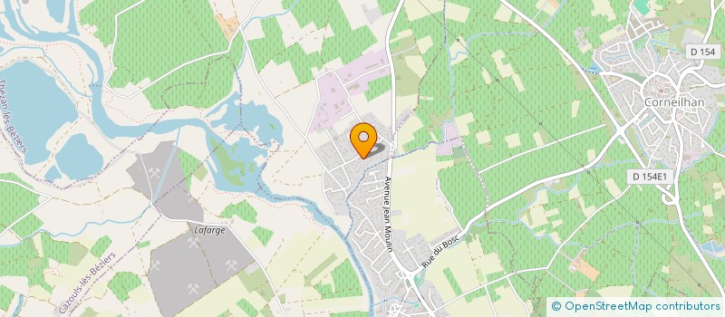 localisation de l'entreprise MONSIEUR OLIVIER MAISONNEUVE  THEZAN-LES-BEZIERS