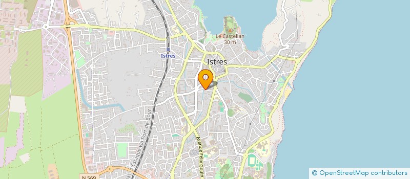 localisation de l'entreprise MONSIEUR OLIVIER MAIX  ISTRES