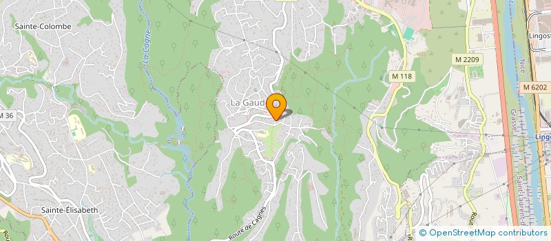 localisation de l'entreprise MONSIEUR OLIVIER MALAMAIRE  LA GAUDE